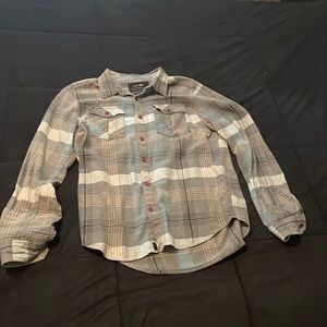 Rusty Long Sleeve Flannel Shirt